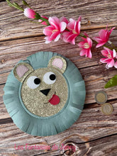 Charger l'image dans la galerie, Patron et tutoriel couture PDF Lancelot le lionceau - porte monnaie - Sacaptiloup