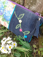 Charger l'image dans la galerie, Patron couture et tutoriel PDF Pochette fleurie - pochette estivale - Dans mon jardin