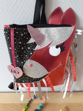 Charger l'image dans la galerie, Sac à dos Liah, la licorne - sac d'école - Sacaptiloup