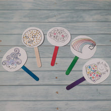 Charger l'image dans la galerie, Planches d'illustrations numériques pour sacs à raconter Petit Nuage gris (Droits d'auteur - Minoz'Art)