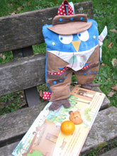 Charger l'image dans la galerie, Patron et tutoriel couture de Matt, le cowboy aux longues pattes - sac à dos enfant - hibou