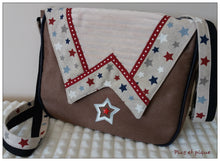 Charger l'image dans la galerie, Patron couture et tutoriel Wonder-Li-Berty, patron sac wonderwoman, pdf - sac bandoulière - besace - super maman