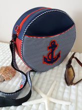 Charger l'image dans la galerie, Patron couture et tutoriel PDF Ma besace de petit Marin - sac bandoulière estival - mer - été - vacances - plage