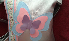 Charger l'image dans la galerie, Sac bandoulière/pochette papillon en simili cuir