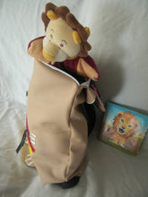 Charger l'image dans la galerie, Sac d'école maternelle/crèche/sac à goûter/sac à doudou ours taille MAXI en simili cuir