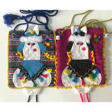 Charger l'image dans la galerie, Patron et tutoriel papier Ernesto le lama - pochette bandoulière lama