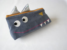 Charger l'image dans la galerie, Patron couture et tutoriel PDF trousses souris, loup, cochon - trousse enfant