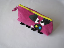 Charger l'image dans la galerie, Patron couture et tutoriel PDF trousses souris, loup, cochon - trousse enfant