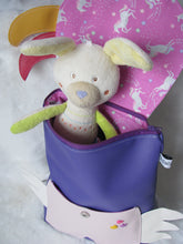 Charger l'image dans la galerie, Patron couture et tutoriel Evie la licorne des douces nuits - patron - tutoriel- sac à dos- maternelle