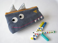 Charger l'image dans la galerie, Kit couture trousse Jean-lou le loup - Sacaptiloup