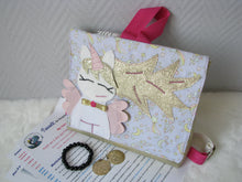 Charger l'image dans la galerie, Patron et tutoriel couture d'Iseult, la licorne à la crinière de feu - sac à dos - enfant - girly - fille - princesse
