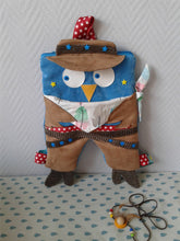 Charger l'image dans la galerie, Patron et tutoriel couture de Matt, le cowboy aux longues pattes - sac à dos enfant - hibou