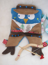 Charger l'image dans la galerie, Patron et tutoriel couture de Matt, le cowboy aux longues pattes - sac à dos enfant - hibou
