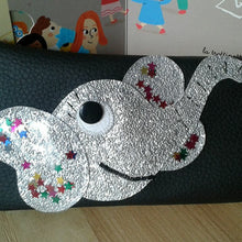 Charger l'image dans la galerie, Patron et tutoriel couture de Cléante l'éléphante et Ella le Panda - étui à lunettes - pochette éléphant