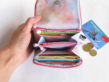Charger l'image dans la galerie, Patron couture PDF et tutoriel du CHOUCHOU - porte-monnaie à soufflet - arc-en-ciel