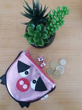 Charger l'image dans la galerie, Tutoriel couture vidéo de Ronchon, le ch'ti Cochon - porte-monnaie - enfant -loup