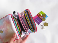 Charger l'image dans la galerie, Patron couture PDF et tutoriel du CHOUCHOU - porte-monnaie à soufflet - arc-en-ciel
