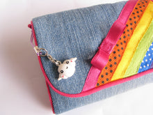 Charger l'image dans la galerie, Patron couture PDF et tutoriel du CHOUCHOU - porte-monnaie à soufflet - arc-en-ciel
