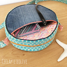Charger l'image dans la galerie, Patron couture et tutoriel PDF Ma besace de petit Marin - sac bandoulière estival - mer - été - vacances - plage