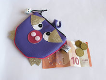 Charger l'image dans la galerie, Tutoriel couture vidéo de Ronchon, le ch'ti Cochon - porte-monnaie - enfant -loup