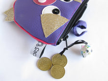 Charger l'image dans la galerie, Tutoriel couture vidéo de Ronchon, le ch'ti Cochon - porte-monnaie - enfant -loup