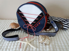 Charger l'image dans la galerie, Patron couture et tutoriel PDF Ma besace de petit Marin - sac bandoulière estival - mer - été - vacances - plage