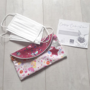 Tutoriel couture de La pochette range-masque Girly